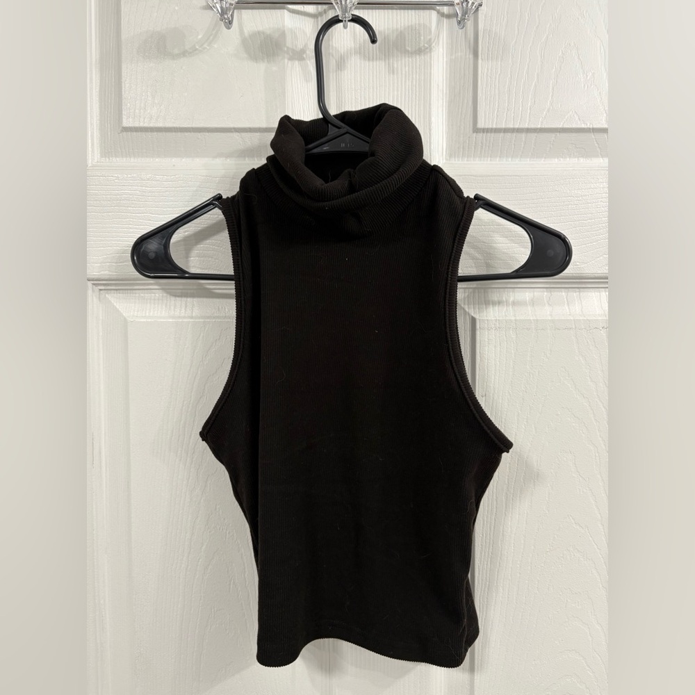 Turtle Neck Tank Top